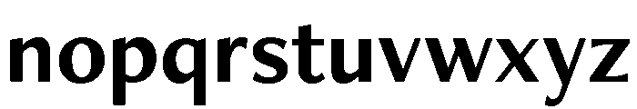 Freight Neo Bold Font LOWERCASE