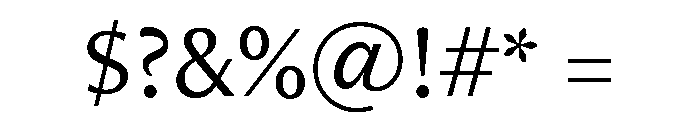 Freight Neo Book Font OTHER CHARS