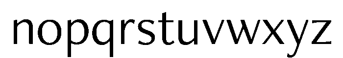 Freight Neo Book Font LOWERCASE