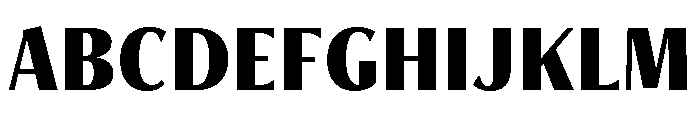 Freight Neo Condensed Black Font UPPERCASE