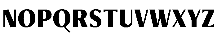 Freight Neo Condensed Black Font UPPERCASE