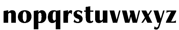 Freight Neo Condensed Black Font LOWERCASE