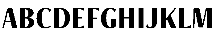 Freight Neo Condensed Bold Font UPPERCASE