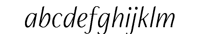 Freight Neo Condensed Light Italic FONT