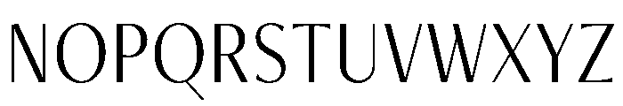 Freight Neo Condensed Light Font UPPERCASE