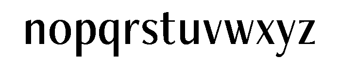 Freight Neo Condensed Medium Font LOWERCASE