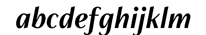 Freight Neo Condensed Semi Bold Italic FONT
