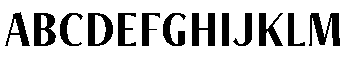 Freight Neo Condensed Semi Bold Font UPPERCASE