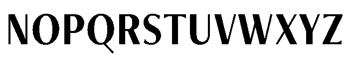 Freight Neo Condensed Semi Bold Font UPPERCASE