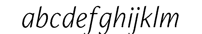 Freight Neo Light Italic FONT