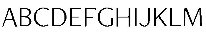 Freight Neo Light Font UPPERCASE