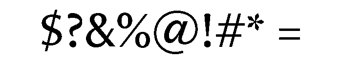 Freight Neo Medium Font OTHER CHARS