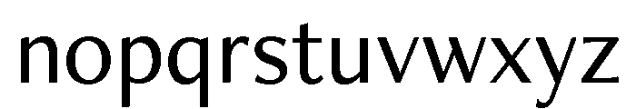 Freight Neo Medium Font LOWERCASE