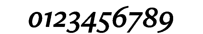 Freight Neo Semi Bold Italic Font OTHER CHARS