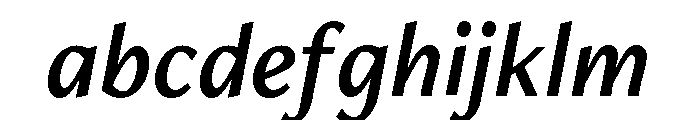 Freight Neo Semi Bold Italic FONT