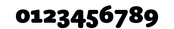 Freight Round Black Font OTHER CHARS