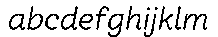 Freight Round Book Italic FONT
