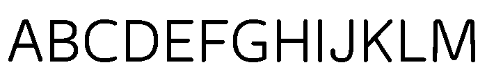 Freight Round Book Font UPPERCASE