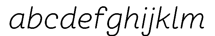 Freight Round Light Italic FONT