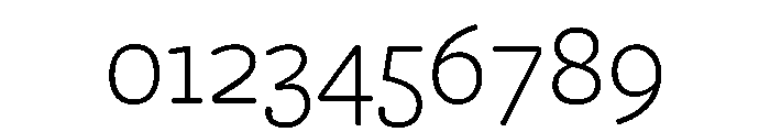 Freight Round Light Font OTHER CHARS