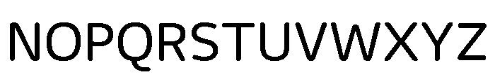 Freight Round Medium Font UPPERCASE