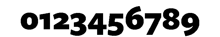 Freight Sans Black Font OTHER CHARS