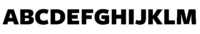 Freight Sans Black Font UPPERCASE