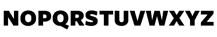 Freight Sans Black Font UPPERCASE