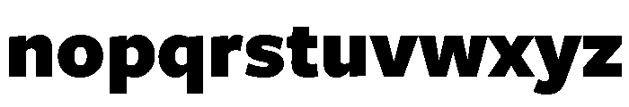 Freight Sans Black Font LOWERCASE