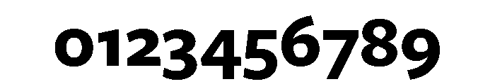 Freight Sans Bold Font OTHER CHARS