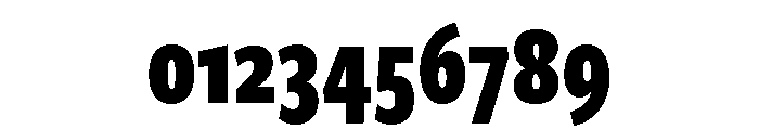 Freight Sans Compressed Black Font OTHER CHARS