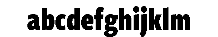 Freight Sans Compressed Black FONT