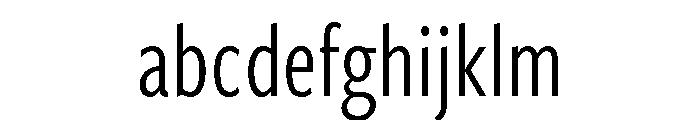 Freight Sans Compressed Book FONT