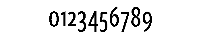 Freight Sans Compressed Medium Font OTHER CHARS