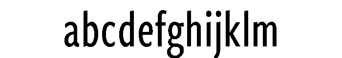 Freight Sans Compressed Medium FONT