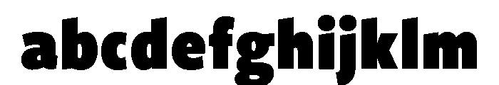 Freight Sans Compressed Ultra Black FONT