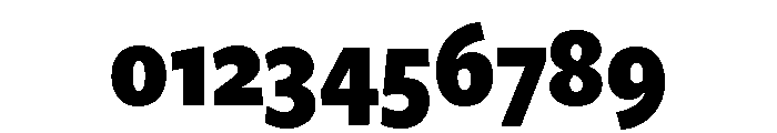 Freight Sans Condensed Black Font OTHER CHARS