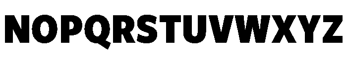 Freight Sans Condensed Black Font UPPERCASE
