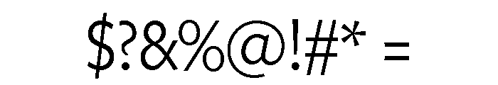 Freight Sans Condensed Book Font OTHER CHARS