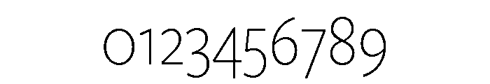 Freight Sans Condensed Extra Light Font OTHER CHARS