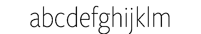 Freight Sans Condensed Extra Light FONT