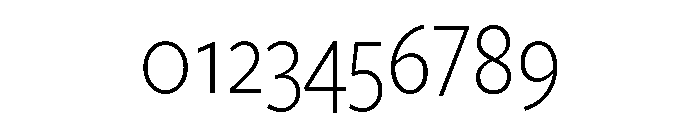 Freight Sans Condensed Light Font OTHER CHARS