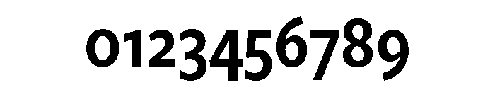 Freight Sans Condensed Semi Bold Font OTHER CHARS