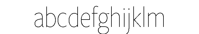 Freight Sans Condensed Thin FONT