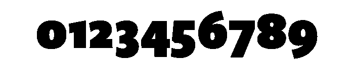 Freight Sans Condensed Ultra Black Font OTHER CHARS