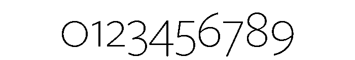 Freight Sans Extra Light Font OTHER CHARS