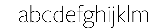 Freight Sans Extra Light FONT