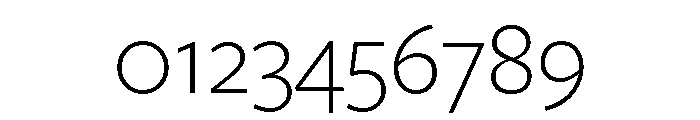 Freight Sans Light Font OTHER CHARS