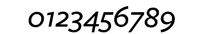 Freight Sans Medium Italic Font OTHER CHARS
