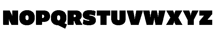 Freight Sans Ultra Black Font UPPERCASE